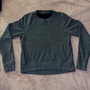 Lululemon gray crew neck